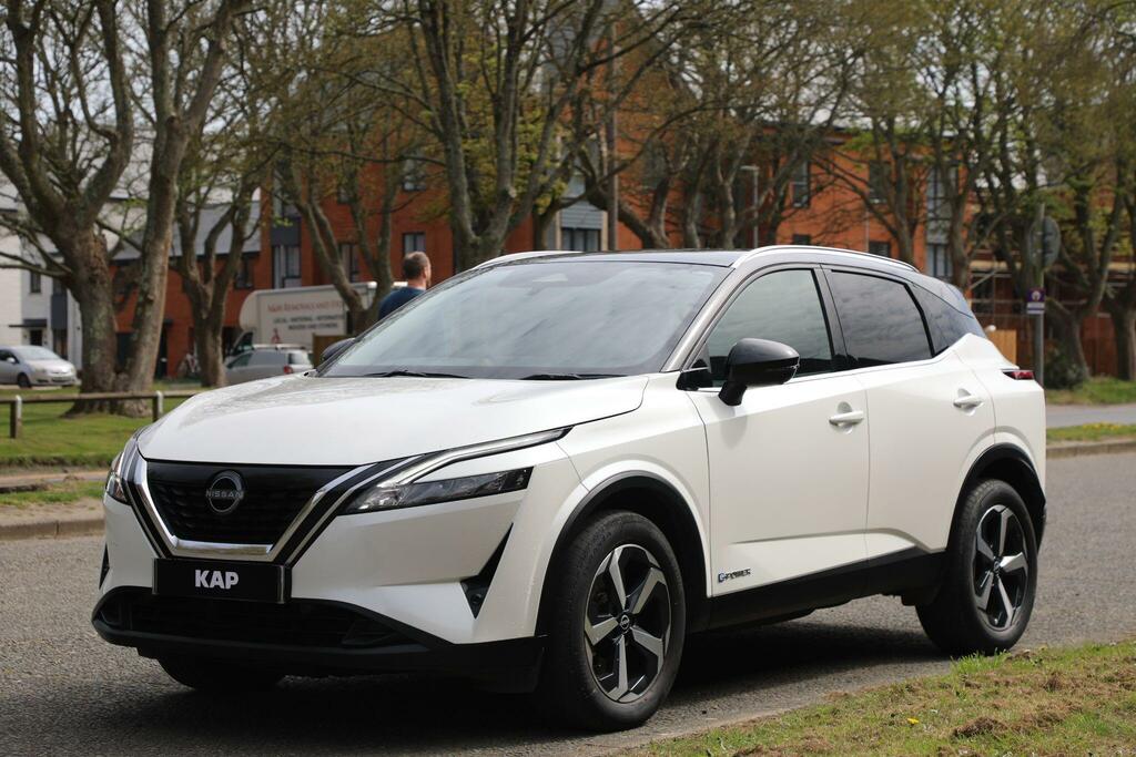 Nissan Qashqai N-connecta 1.5 H E-power N-connecta Euro 6 S White #3