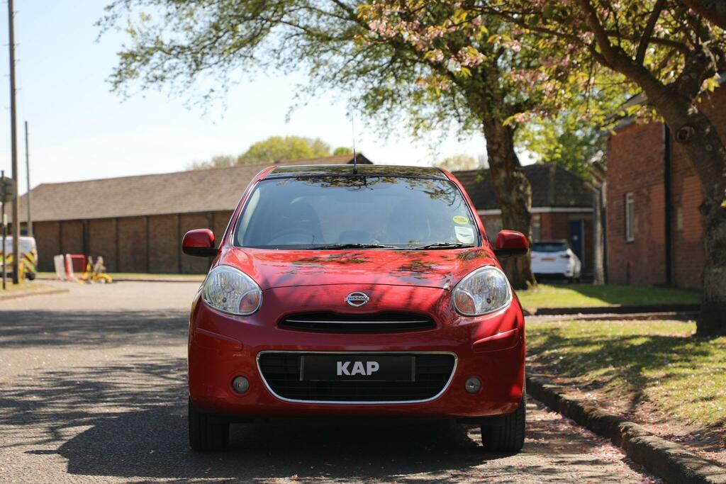 Nissan Micra Tekna 1.2 12V Tekna Euro 5 Red #2