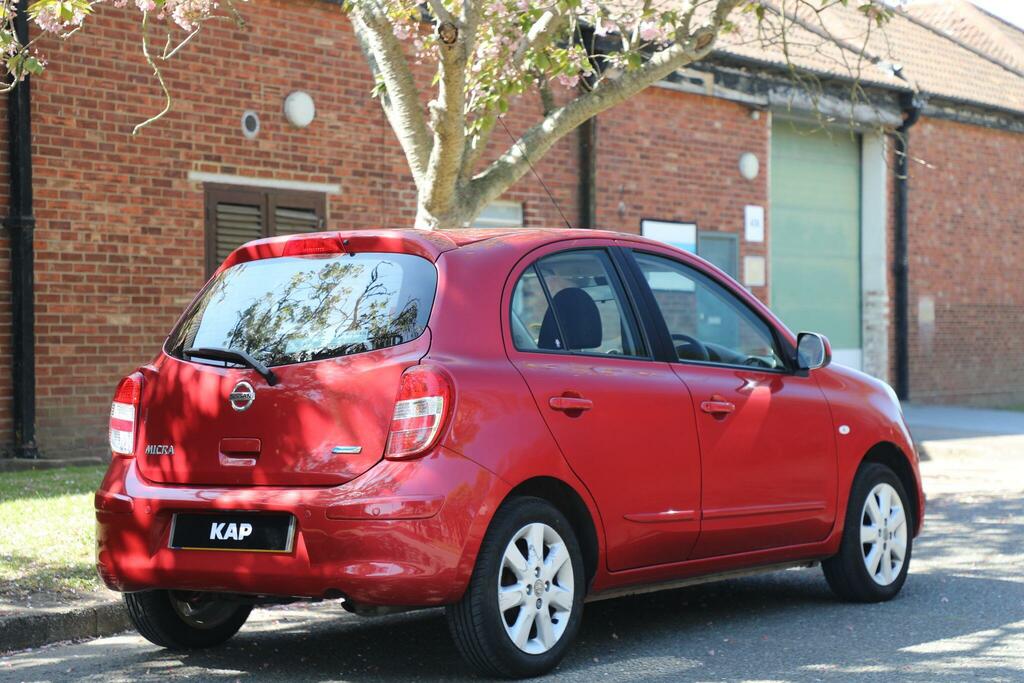 Nissan Micra Tekna 1.2 12V Tekna Euro 5 Red #5