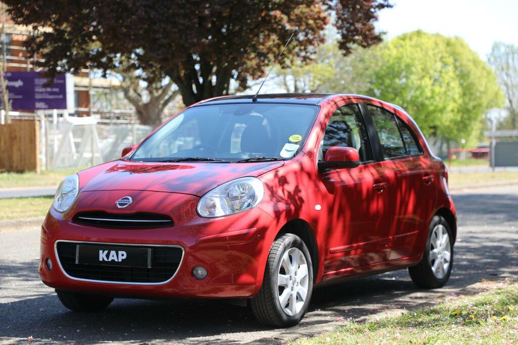 Nissan Micra Tekna 1.2 12V Tekna Euro 5 Red #3