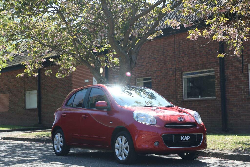 Nissan Micra Tekna 1.2 12V Tekna Euro 5 Red #4