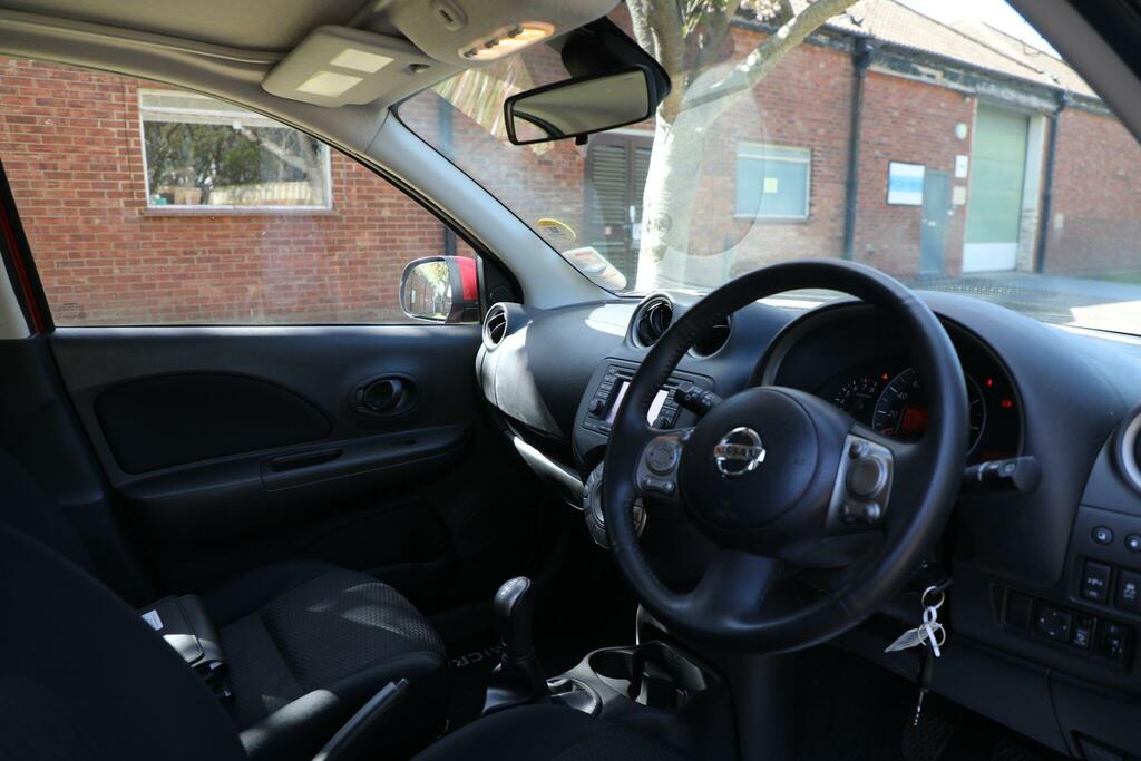 Nissan Micra Tekna 1.2 12V Tekna Euro 5 Red #6