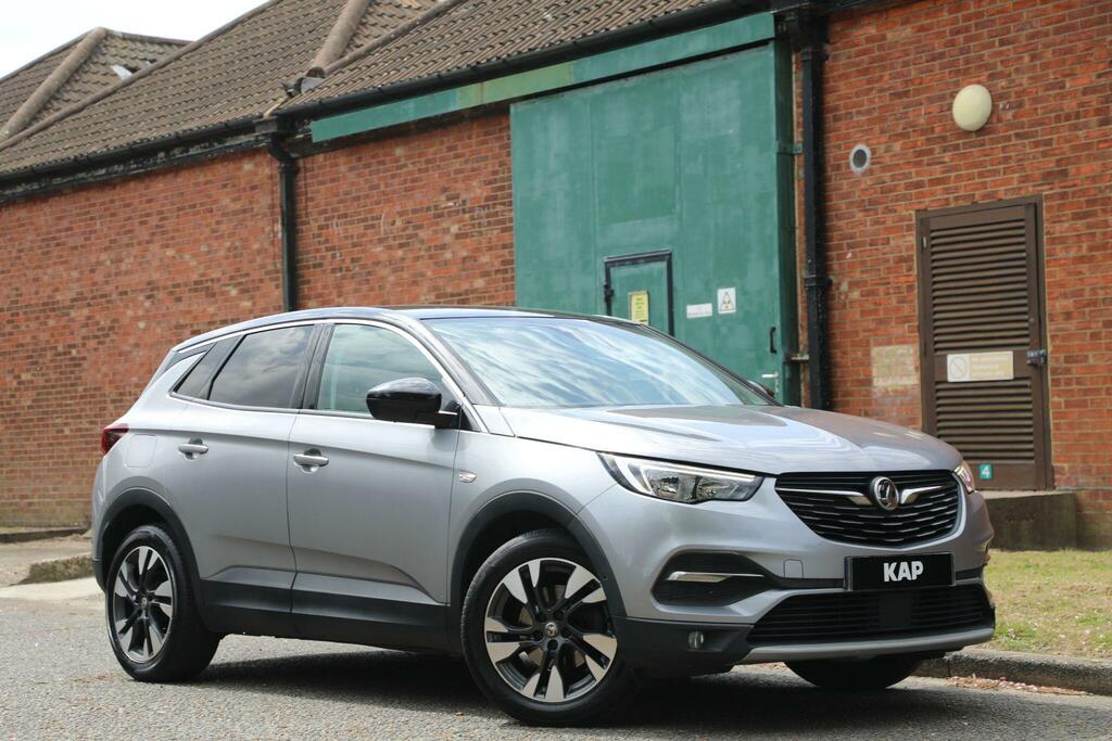 Vauxhall Grandland X Sri Nav 1.2 Turbo Sri Nav Euro 6 Ss Grey