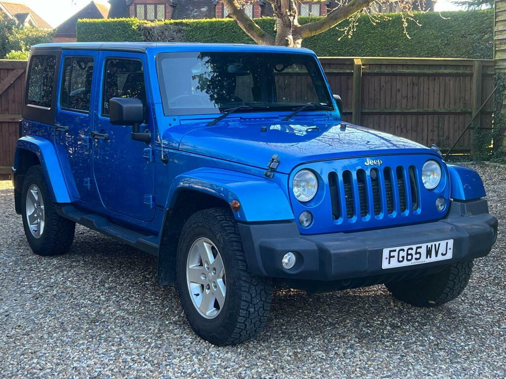 Jeep Wrangler 2.8 Crd Sahara 4Wd Euro 5 Blue