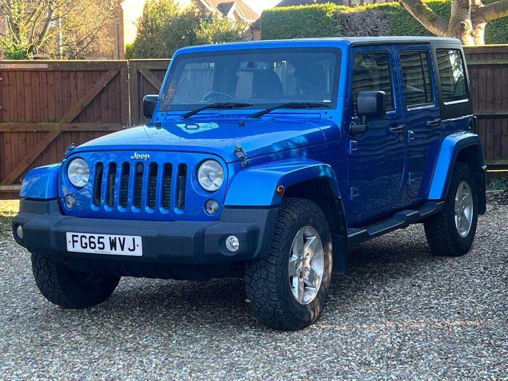 Jeep Wrangler 2.8 Crd Sahara 4Wd Euro 5 Blue #2