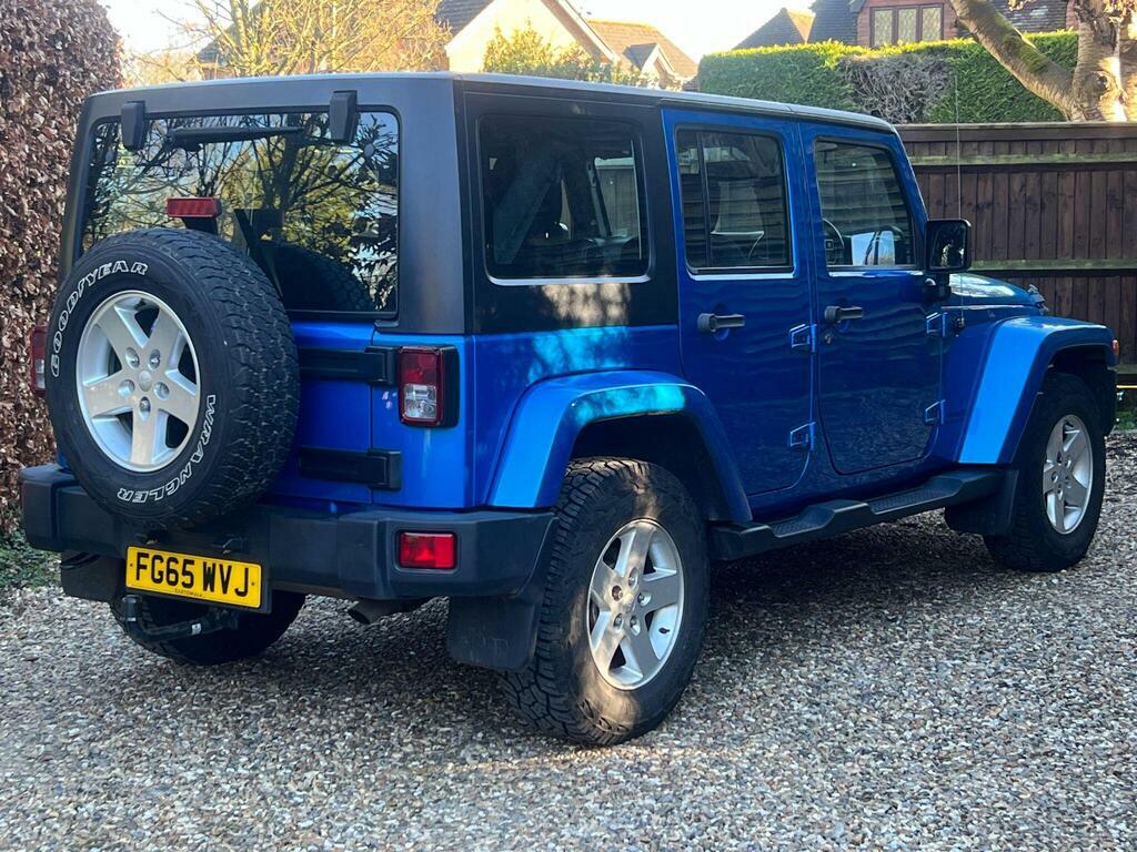 Jeep Wrangler 2.8 Crd Sahara 4Wd Euro 5 Blue #3