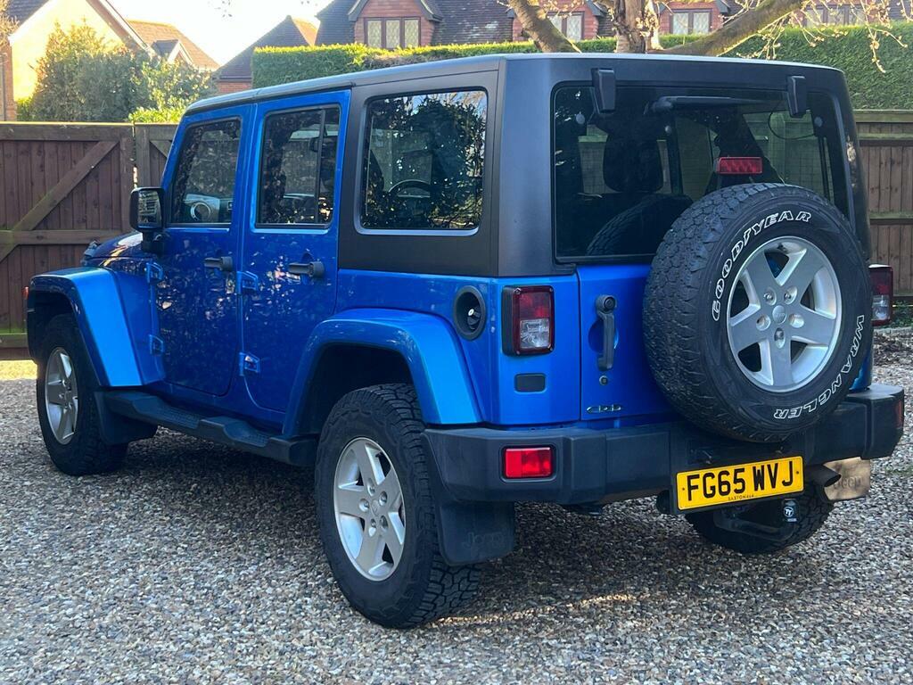 Jeep Wrangler 2.8 Crd Sahara 4Wd Euro 5 Blue #4