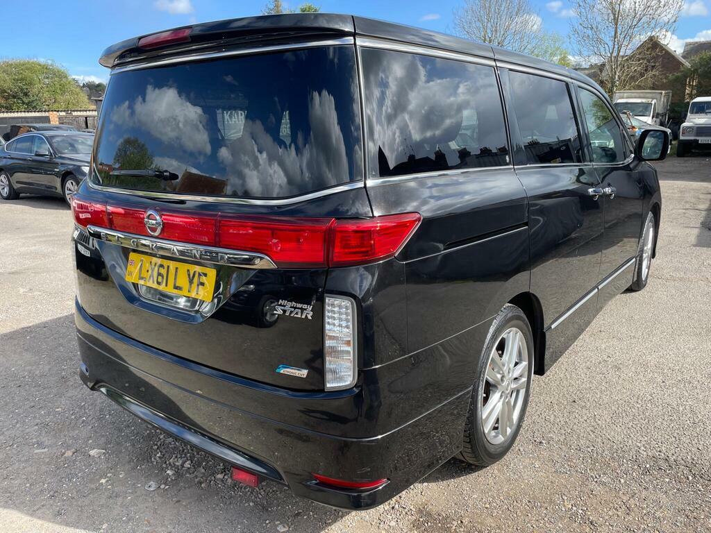 Nissan Elgrand 3.5 V6 Highway Star Black #6