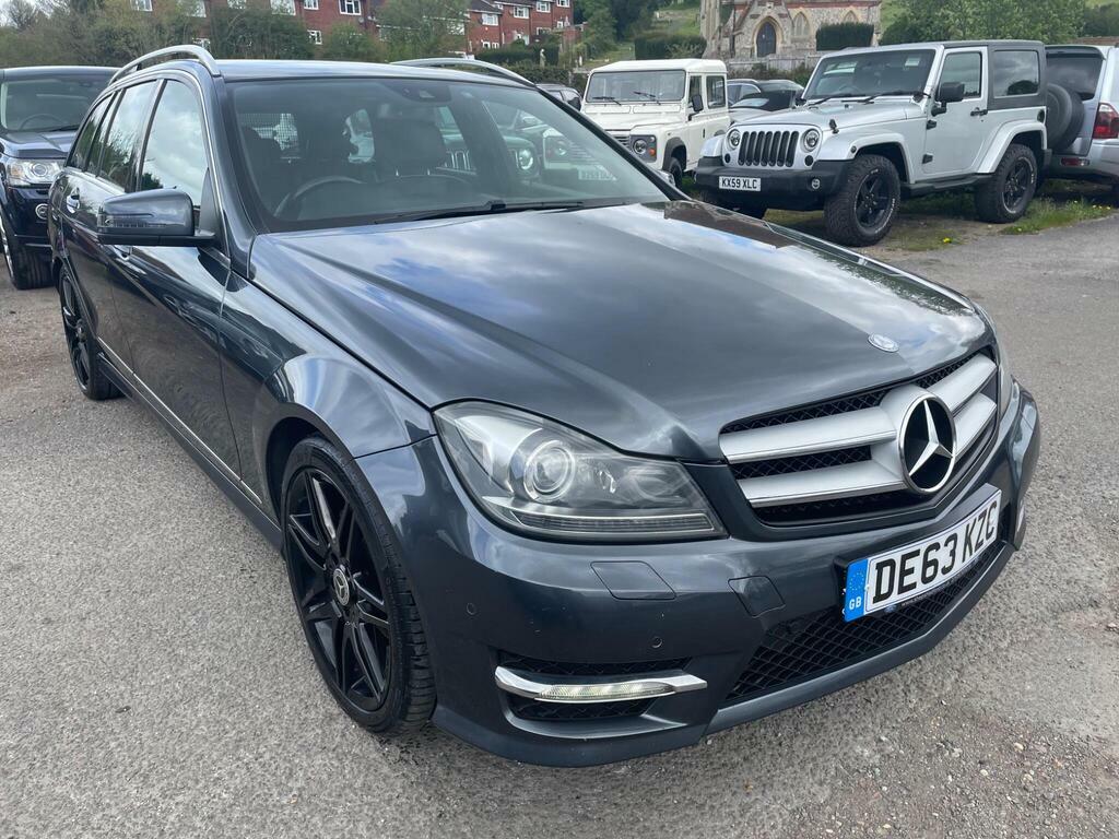 Mercedes-Benz C Class 2.1 C220 Cdi Amg Sport Plus G-tronic Euro 5 S S Grey