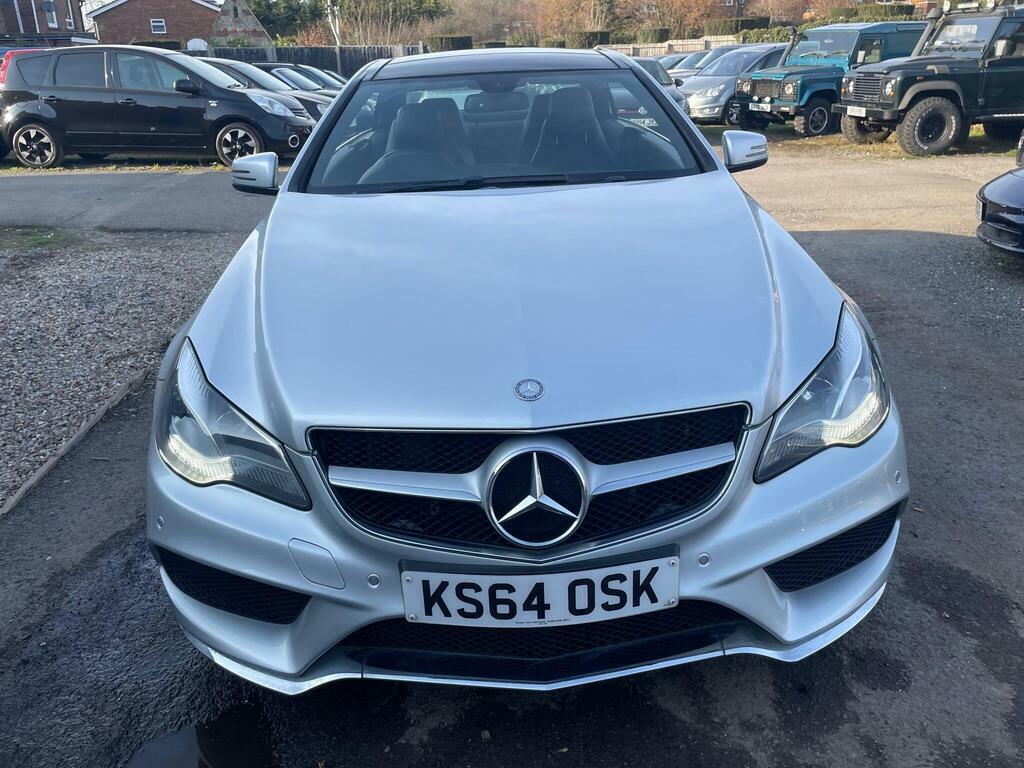 Mercedes-Benz E Class 3.0 E350d V6 Bluetec Amg Line G-tronic Euro 6 S KS64OSK Silver #2