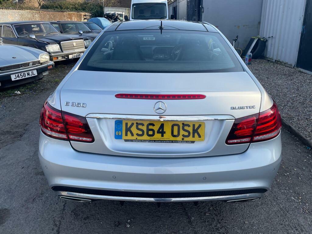 Mercedes-Benz E Class 3.0 E350d V6 Bluetec Amg Line G-tronic Euro 6 S KS64OSK Silver #5