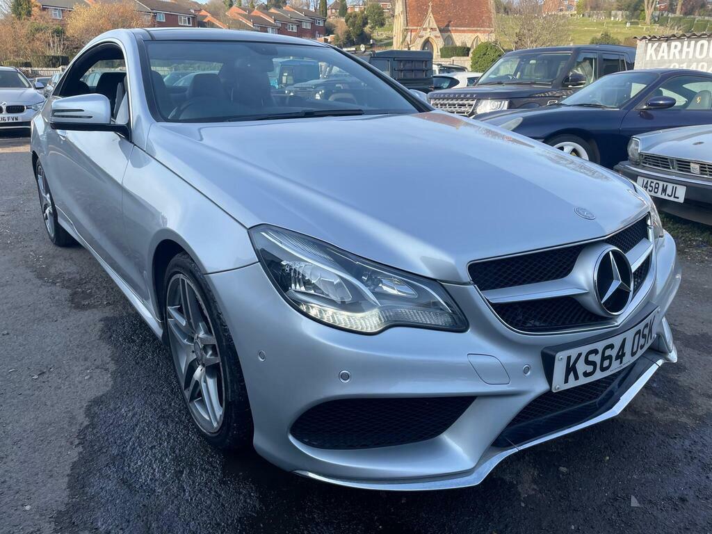 Mercedes-Benz E Class 3.0 E350d V6 Bluetec Amg Line G-tronic Euro 6 S Silver