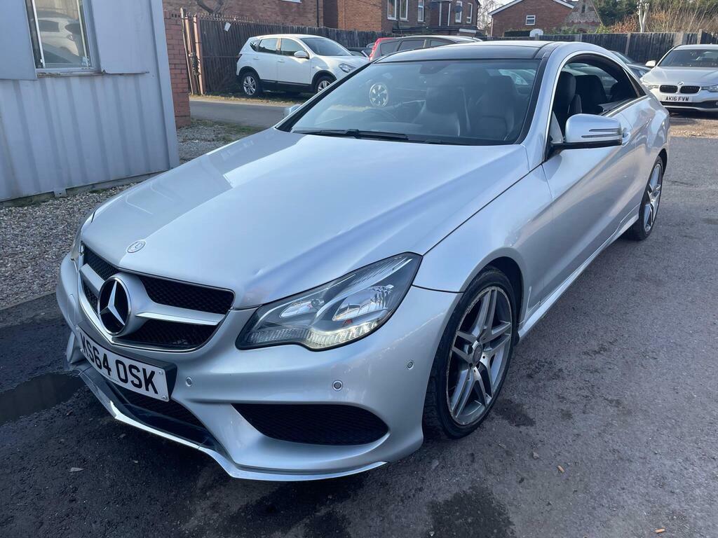 Mercedes-Benz E Class 3.0 E350d V6 Bluetec Amg Line G-tronic Euro 6 S KS64OSK Silver #3