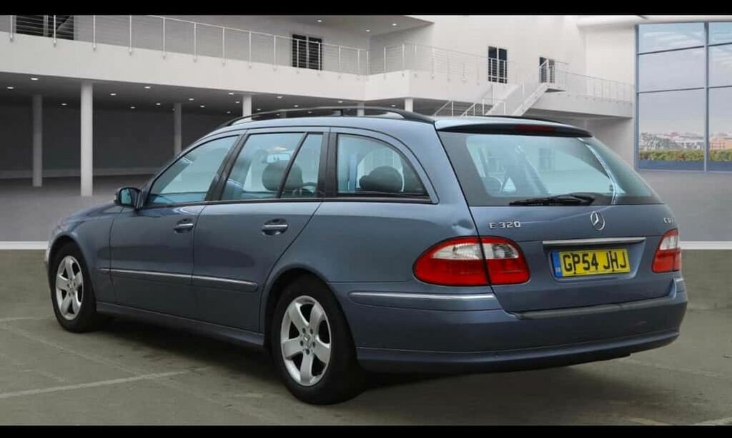 Mercedes-Benz E Class E320 Cdi Avantgarde 7 Seats,rear Dvd Tv Blue #5
