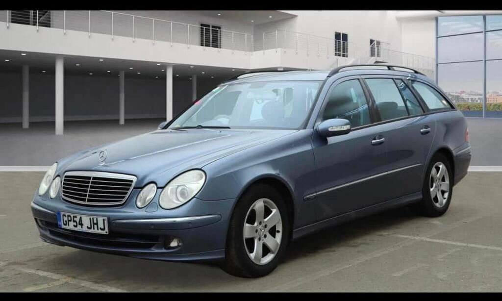 Mercedes-Benz E Class E320 Cdi Avantgarde 7 Seats,rear Dvd Tv Blue #4