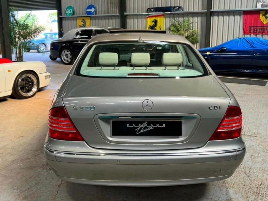 Mercedes-Benz S Class 3.2Td S320 Cdi Saloon 3222Cc One Driver Fr Silver #5