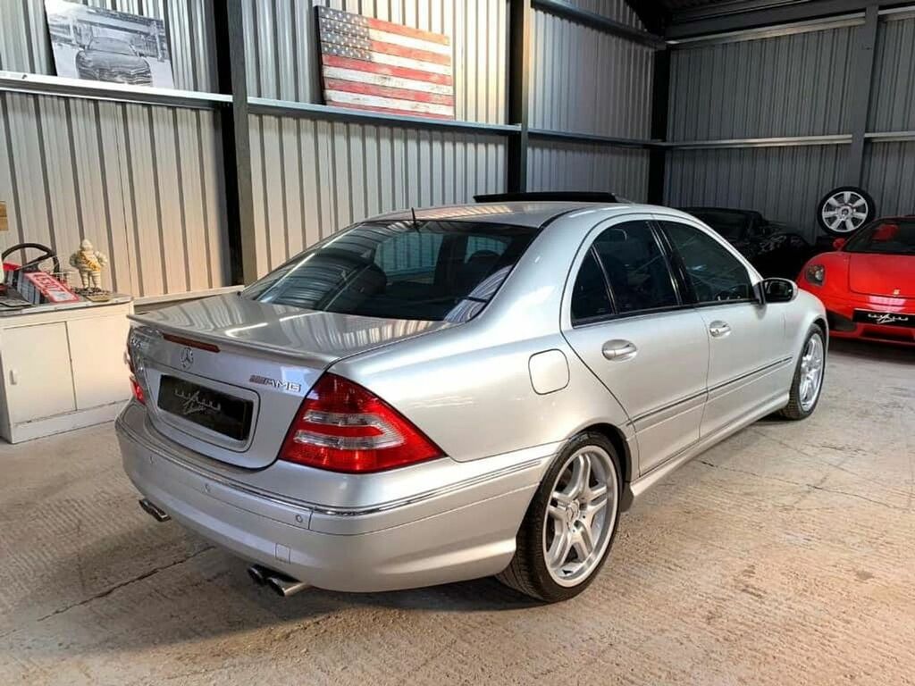 Mercedes-Benz C Class 5.4 C55 Amg Saloon 5439Cc Silver #2