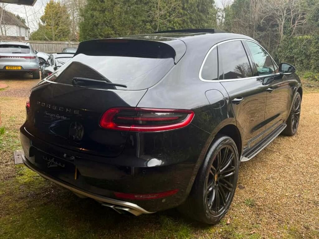 Porsche Macan Turbo Pdk Pan Roof,21 Alloys Fsh Black #2