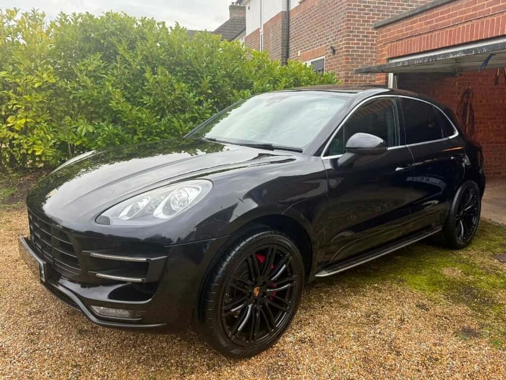 Porsche Macan Turbo Pdk Pan Roof,21 Alloys Fsh Black #5