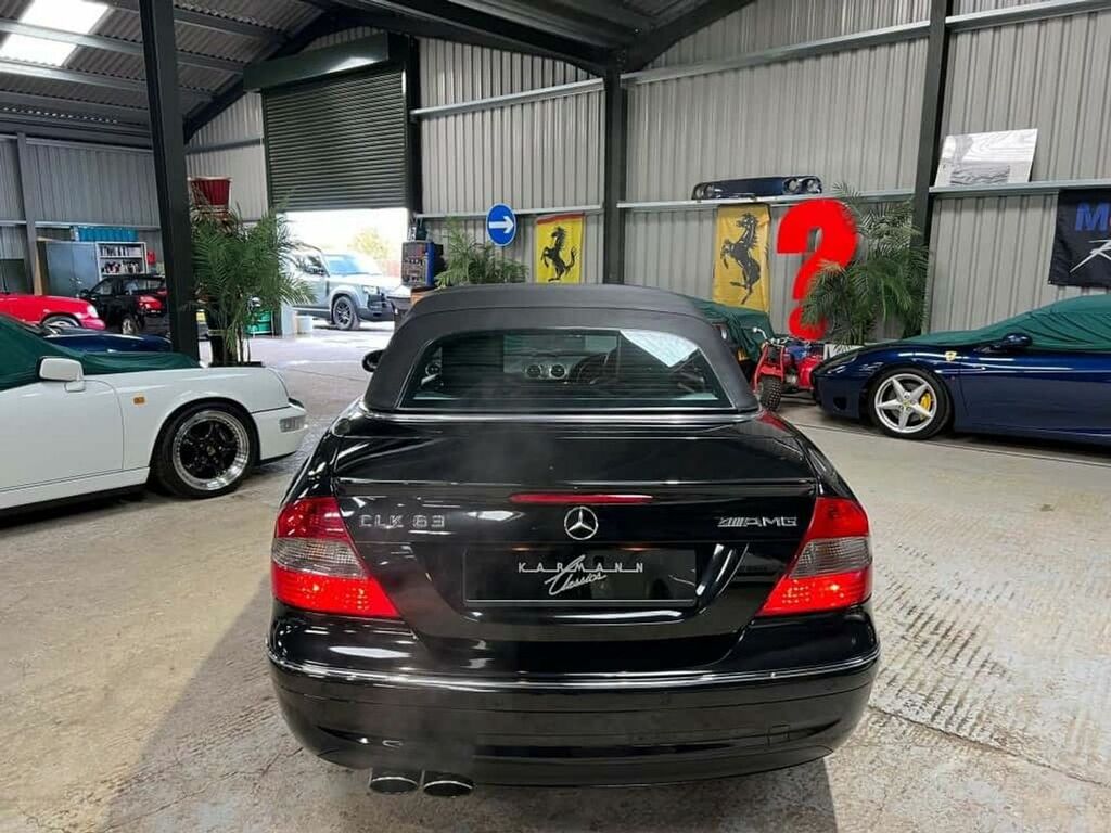 Mercedes-Benz CLK 6.2 481Bhp Clk63 Amg Cabriolet 6208Cc 7G-tron Black #5