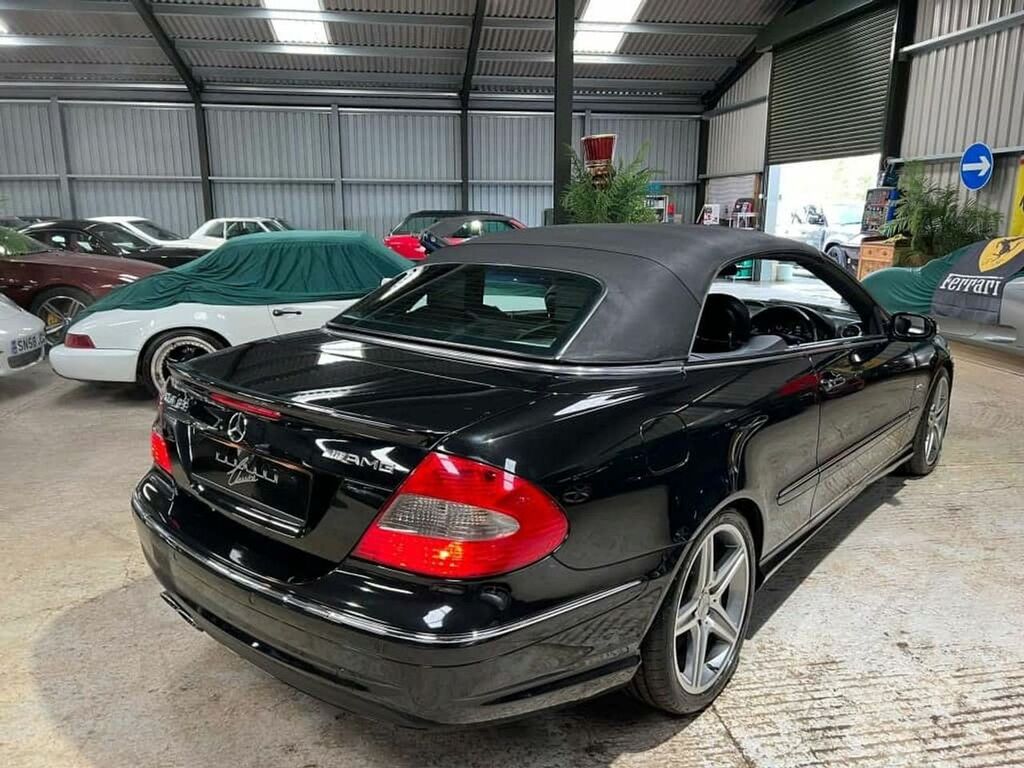 Mercedes-Benz CLK 6.2 481Bhp Clk63 Amg Cabriolet 6208Cc 7G-tron Black #2