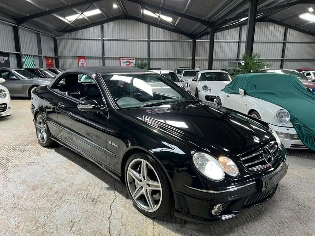 Mercedes-Benz CLK 6.2 481Bhp Clk63 Amg Cabriolet 6208Cc 7G-tron Black