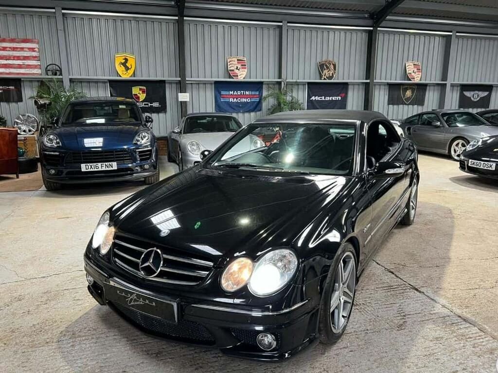 Mercedes-Benz CLK 6.2 481Bhp Clk63 Amg Cabriolet 6208Cc 7G-tron Black #6