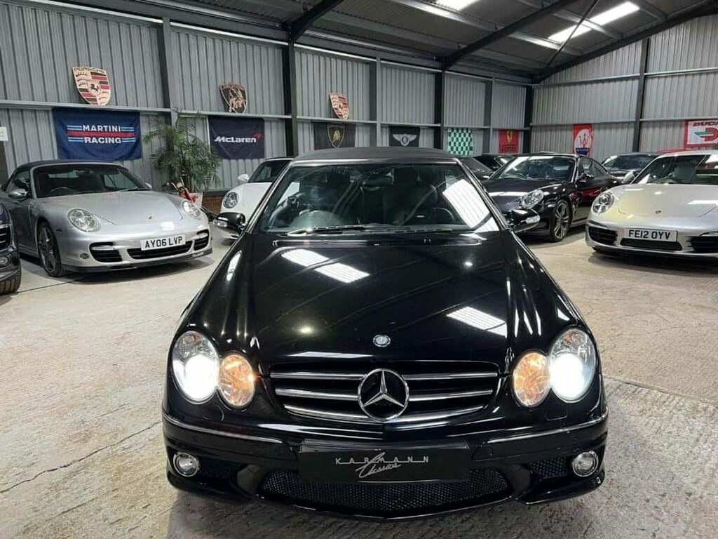 Mercedes-Benz CLK 6.2 481Bhp Clk63 Amg Cabriolet 6208Cc 7G-tron Black #4