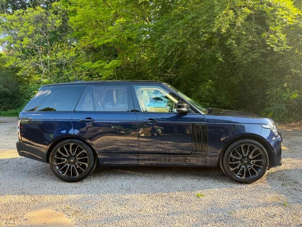 Land Rover Range Rover Tdv6 Avr Bodystyling Black Pack Blue #3
