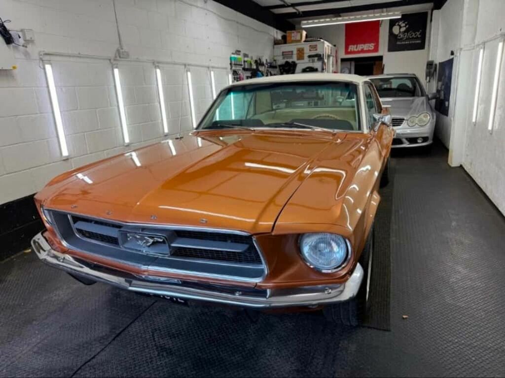 Ford Mustang 289 V8 4.7 One Family Owned In Usa Orange #6