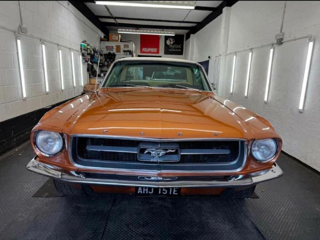 Ford Mustang 289 V8 4.7 One Family Owned In Usa Orange #3