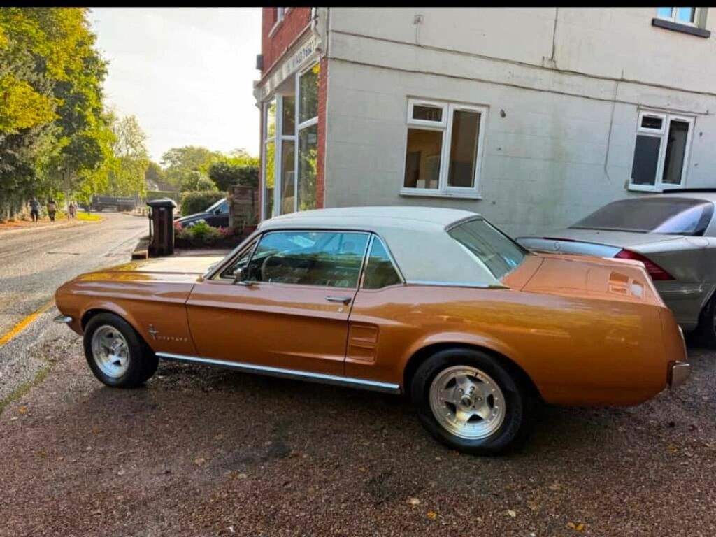 Ford Mustang 289 V8 4.7 One Family Owned In Usa Orange #5