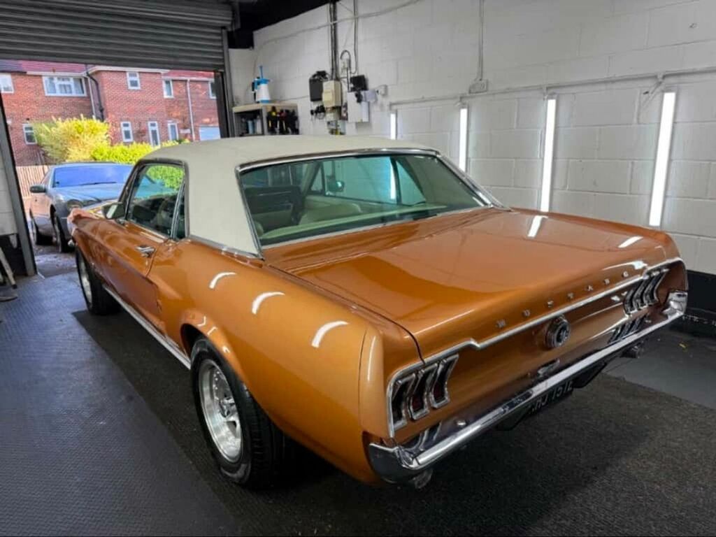 Ford Mustang 289 V8 4.7 One Family Owned In Usa Orange #2