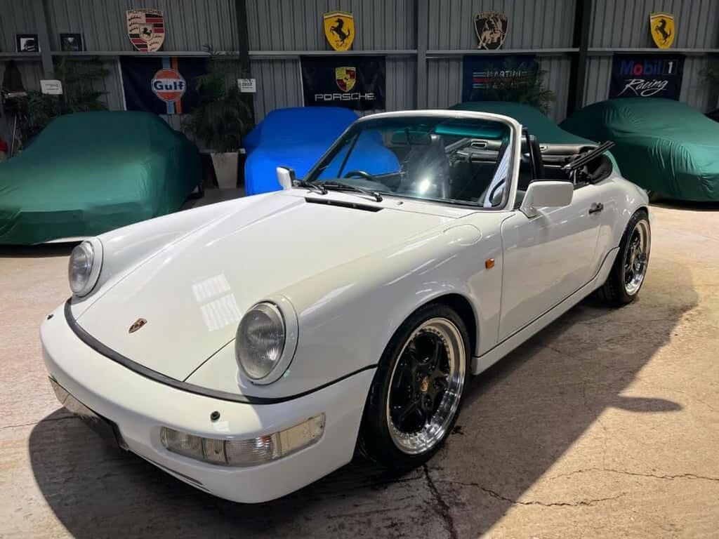Porsche 911 964 3.6 Convertible Rs Upgrades,beautifully Restor White #6
