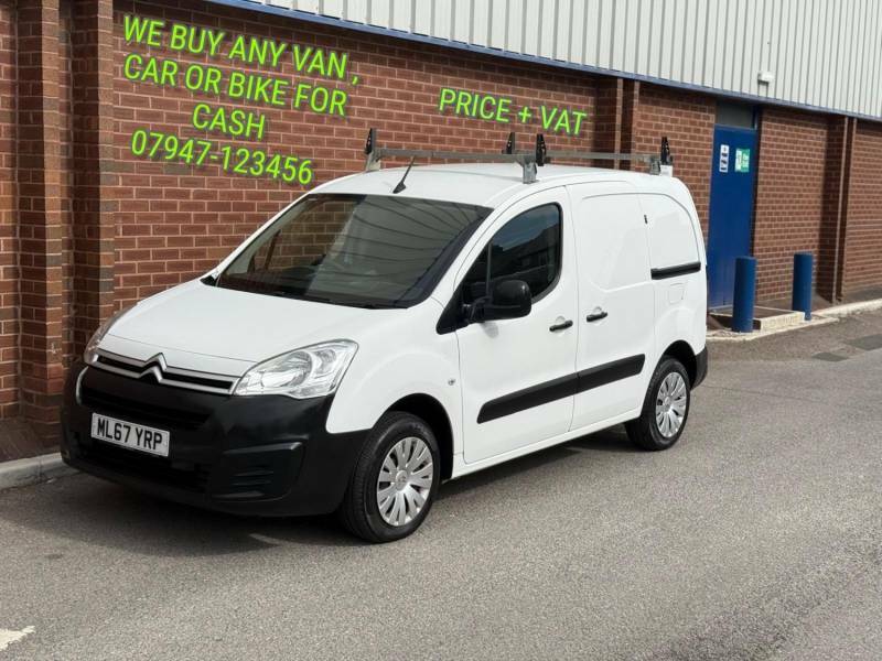 Citroen Berlingo 1.6 Bluehdi 850Kg Enterprise 100Ps - 2017 White