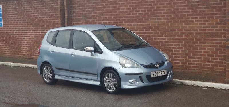 Honda Jazz 1.4 I-dsi Sport Cvt-7 - 2007 Blue #2