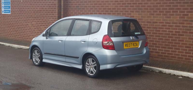 Honda Jazz 1.4 I-dsi Sport Cvt-7 - 2007 Blue #5