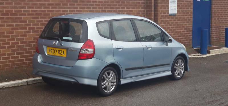 Honda Jazz 1.4 I-dsi Sport Cvt-7 - 2007 Blue #6