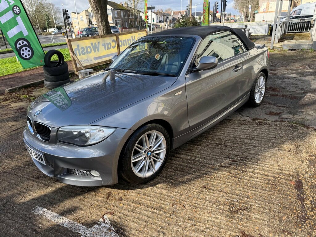 BMW 1 Series 2.0 118D M Sport Steptronic Euro 5 YH62UUW Grey #3