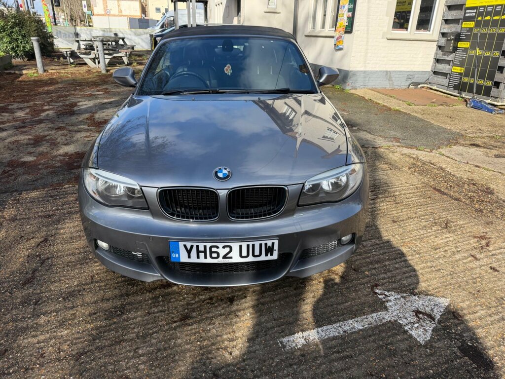 BMW 1 Series 2.0 118D M Sport Steptronic Euro 5 YH62UUW Grey #2
