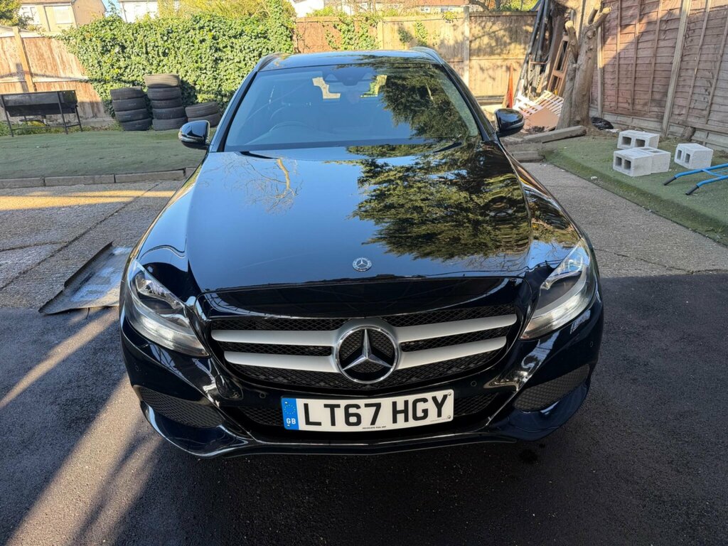 Mercedes-Benz C Class 2.1 C220d Se Executive Edition Euro 6 Ss LT67HGY Black #2