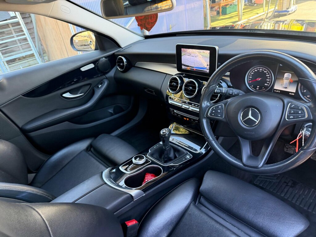 Mercedes-Benz C Class 2.1 C220d Se Executive Edition Euro 6 Ss LT67HGY Black #6