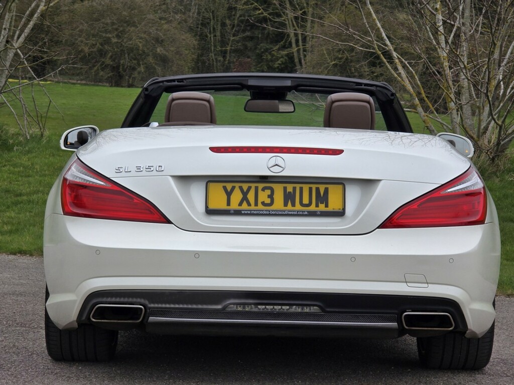 Mercedes-Benz SL Class 3.5 Sl350 V6 Blueefficiency White #3
