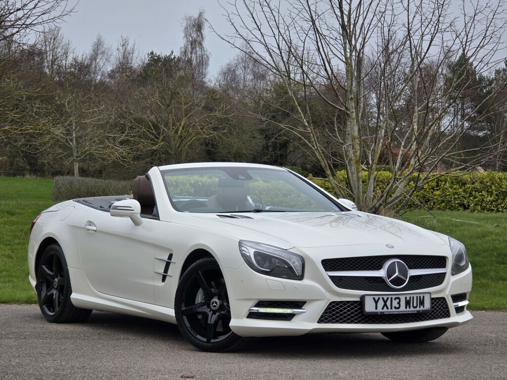 Mercedes-Benz SL Class 3.5 Sl350 V6 Blueefficiency White