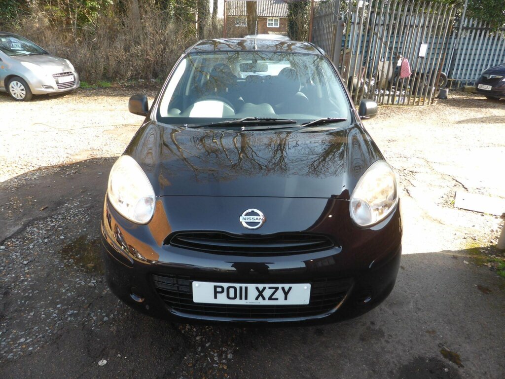 Nissan Micra 1.2 12V Visia Euro 5 Black #4
