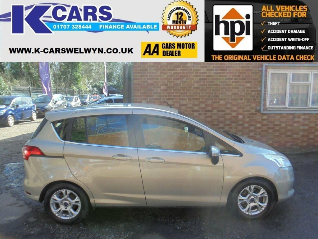 Ford B-Max 1.4 Zetec Euro 5 Silver