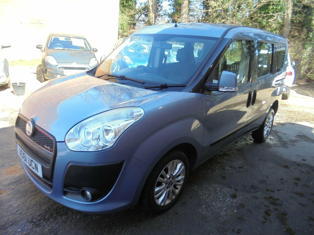 Fiat Doblo 1.6 Multijet 16V Eleganza Ss Blue #5