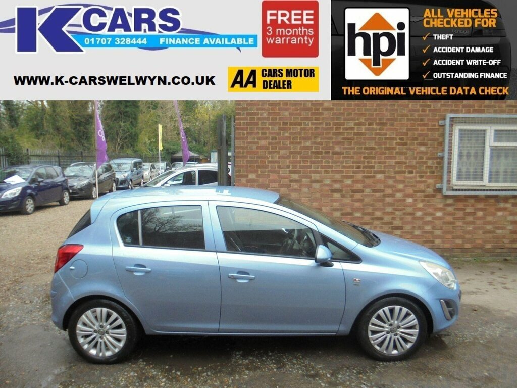 Vauxhall Corsa 1.4 16V Energy Euro 5 Ac Blue