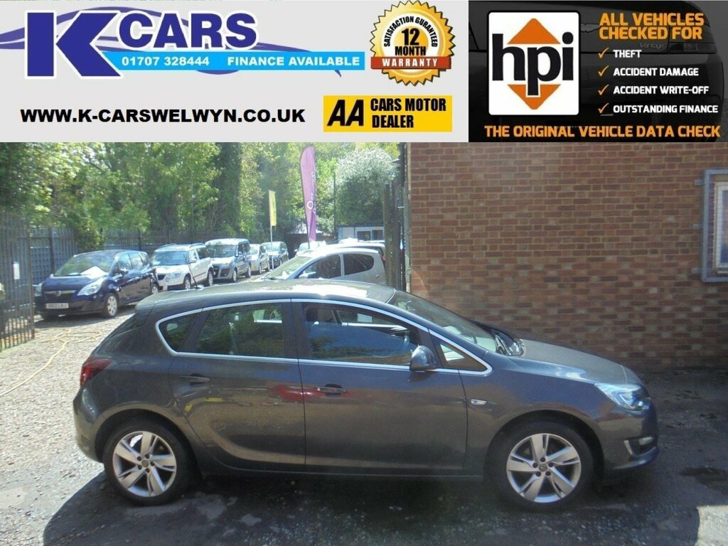Vauxhall Astra 1.4 16V Sri Euro 5 Grey