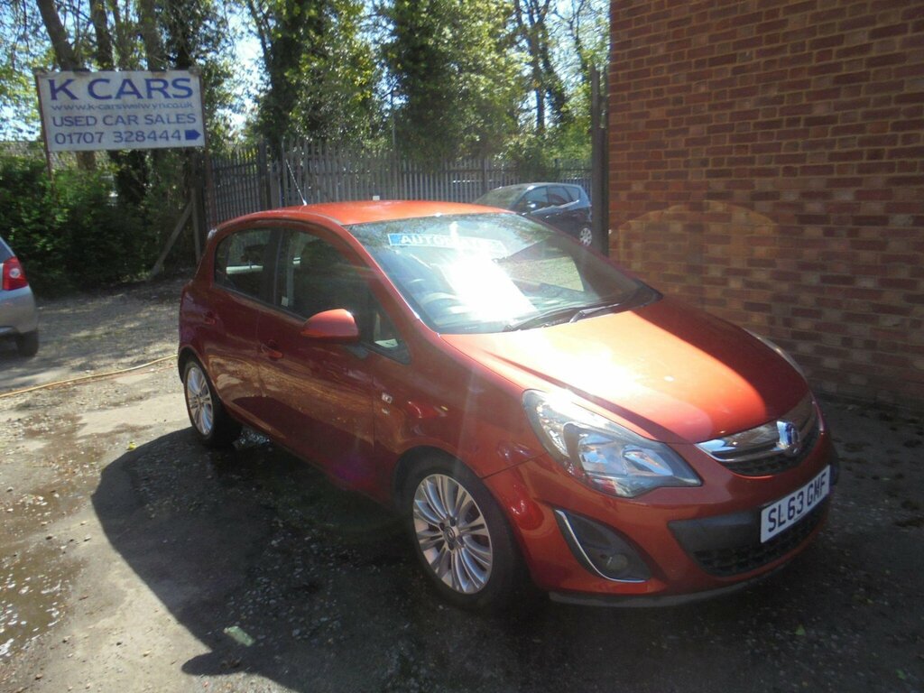 Vauxhall Corsa 1.4 16V Se Euro 5 SL63GMF Red #2